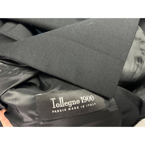 J Crew Super 120s Black Wool Blend Blazer Jacket Women's Size 12‎ - Picture 3 of 8